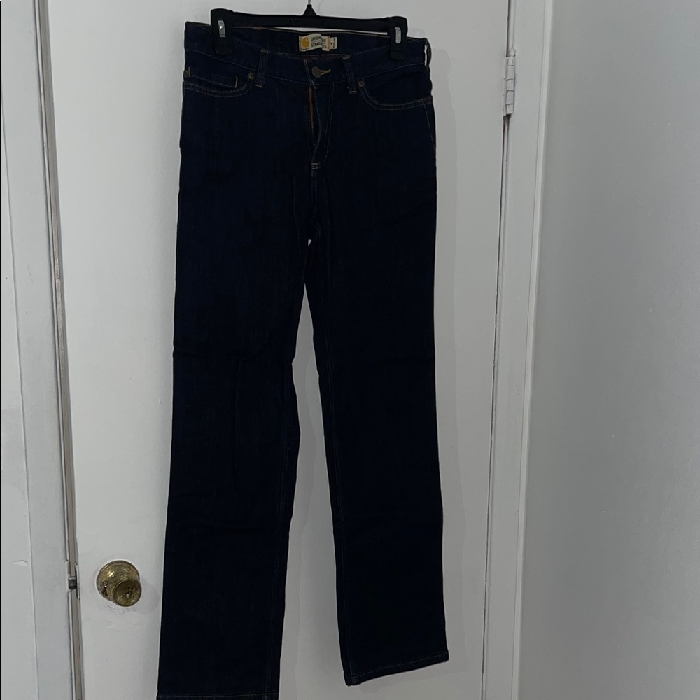 Brand New w/ Tags! Carhartt Women’s Fleece Lined Straight Jeans